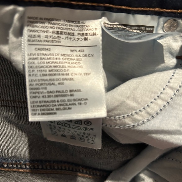 Levi’s super skinny NWOT jeans size 32 - Picture 6 of 6